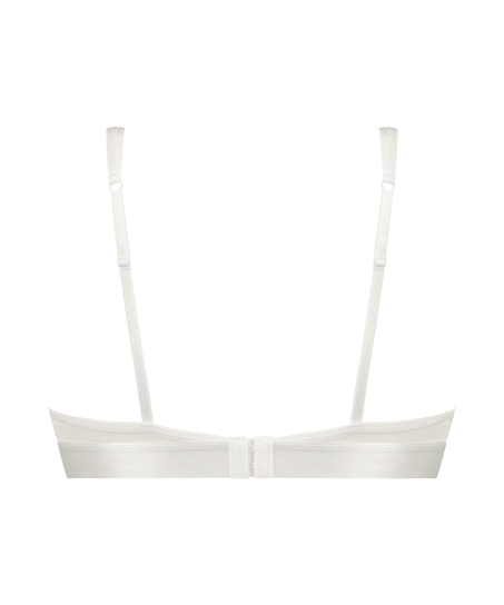 Vibing mesh bralette, White