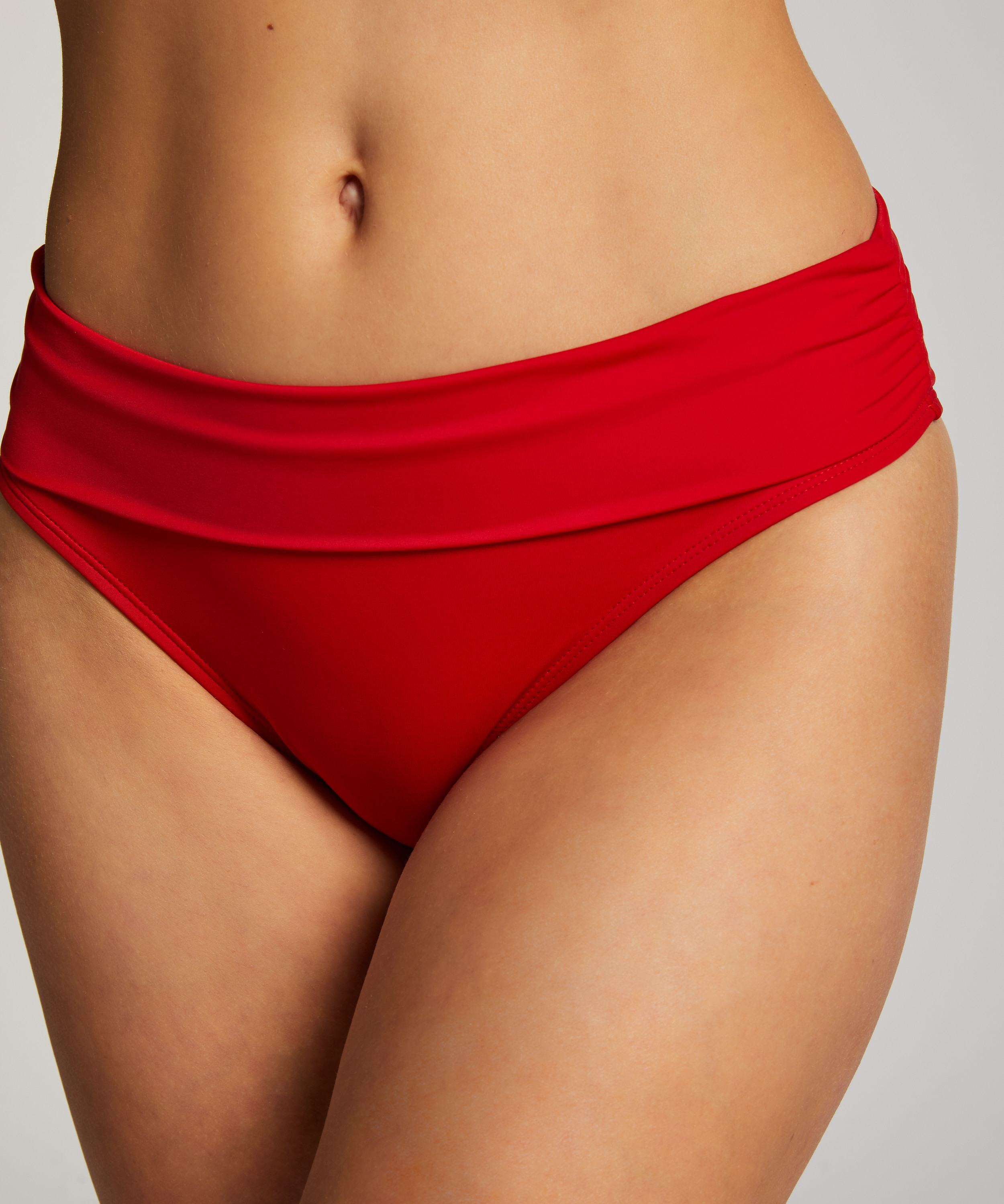Luxe Rio Bikini Bottoms, Red, main
