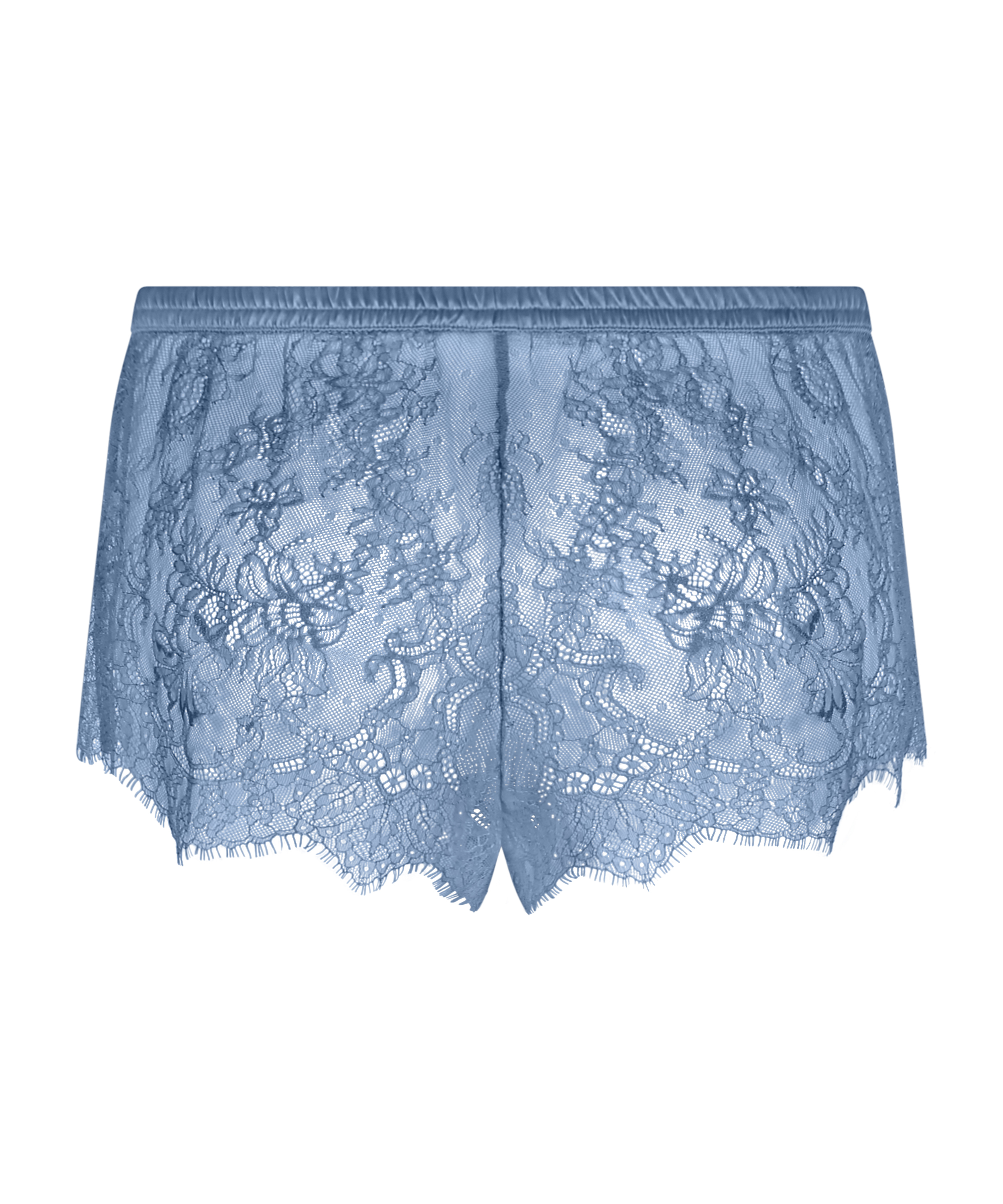 Delphine Lace Shorts, Blue, main