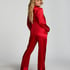 Satin Trousers, Red