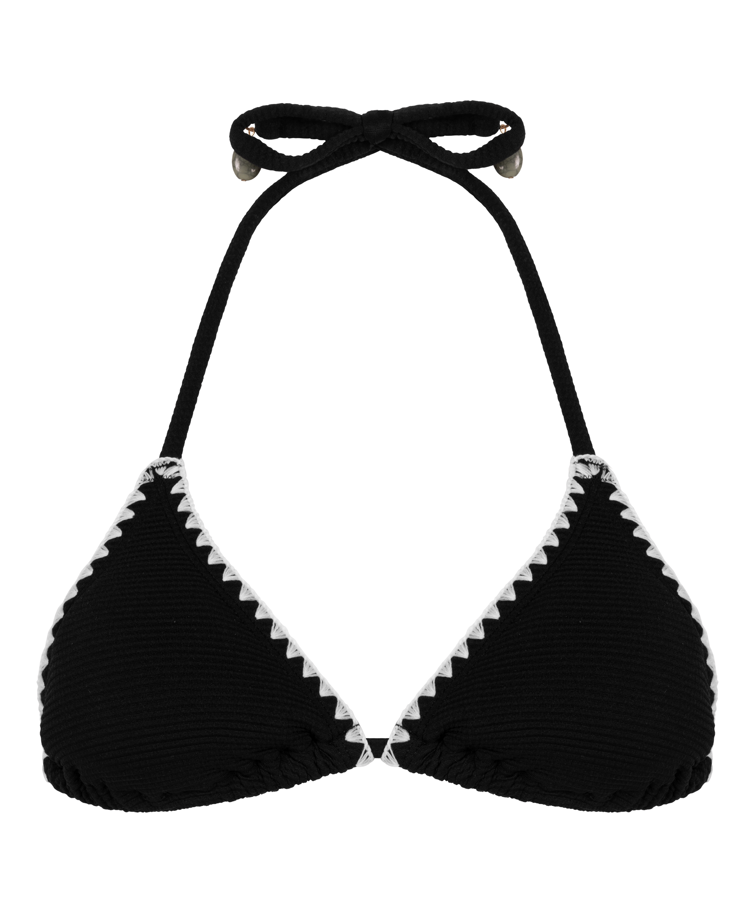 Kenya Triangle Bikini Top, Black, main