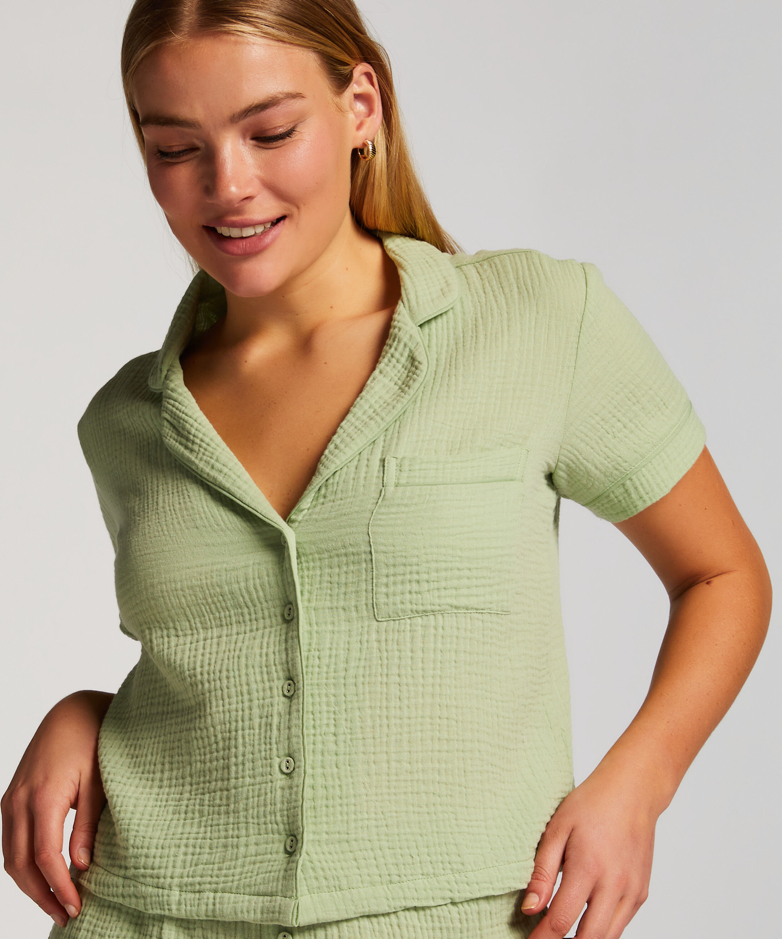 Springbreakers Pyjama Top, Green