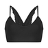 Marine Seamless Bralette, Black