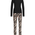 Pyjama set Daisy, Black