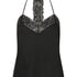 Satin Cami Top, Black