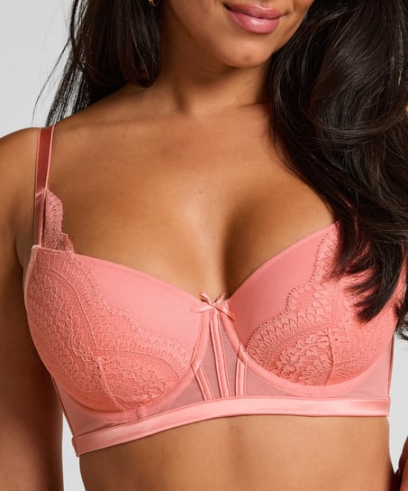 Robijn Underwired Push-Up Bra, Orange
