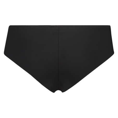 Satin Fleece Brief, Black