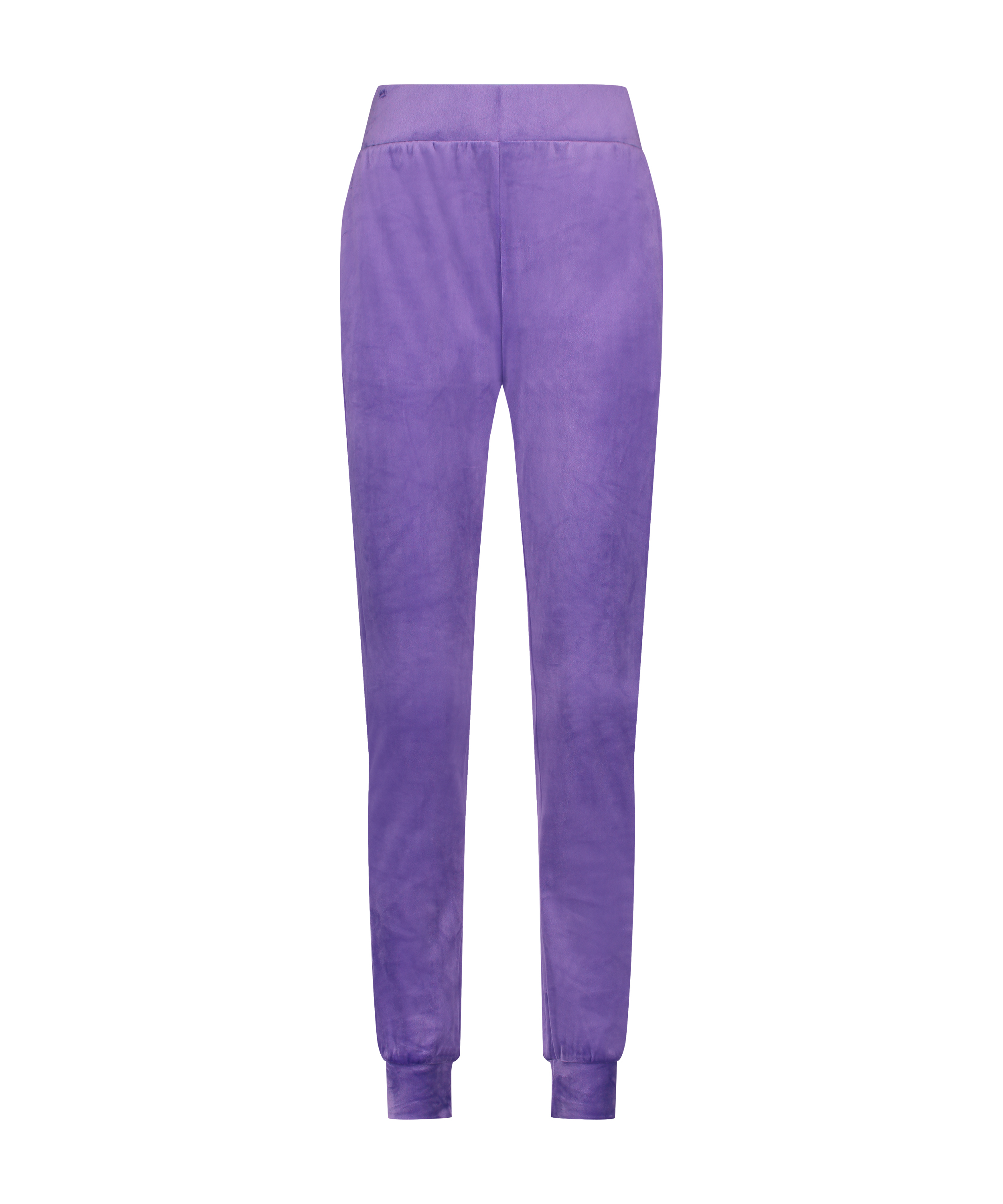 Velours Jogging Pants, Purple, main