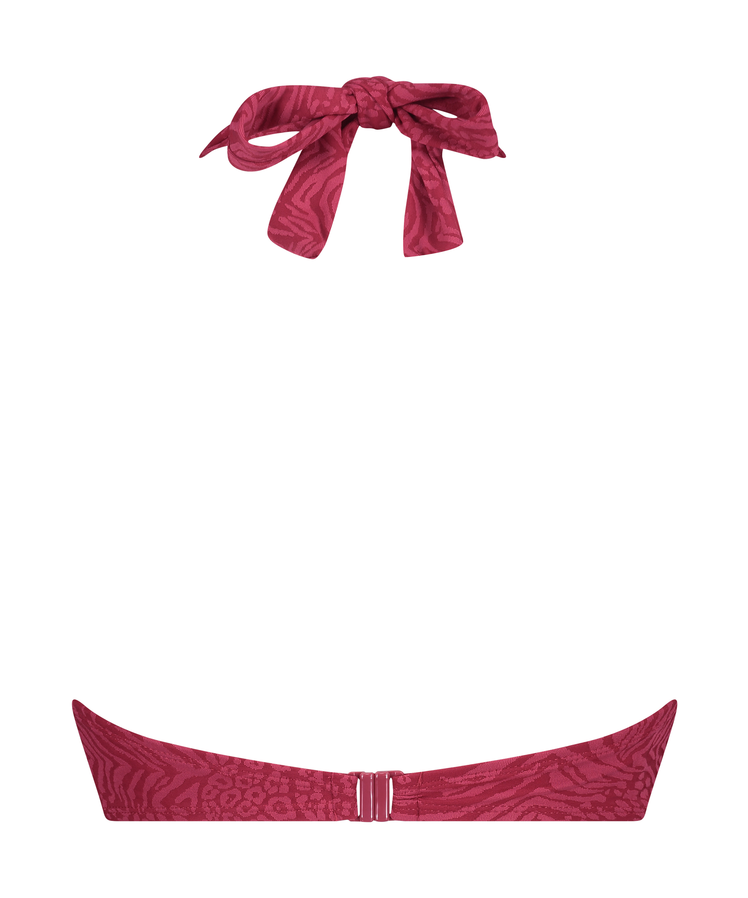 Kai Padded Push-Up Underwired Bikini Top, Red, main
