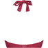 Kai Padded Push-Up Underwired Bikini Top, Red