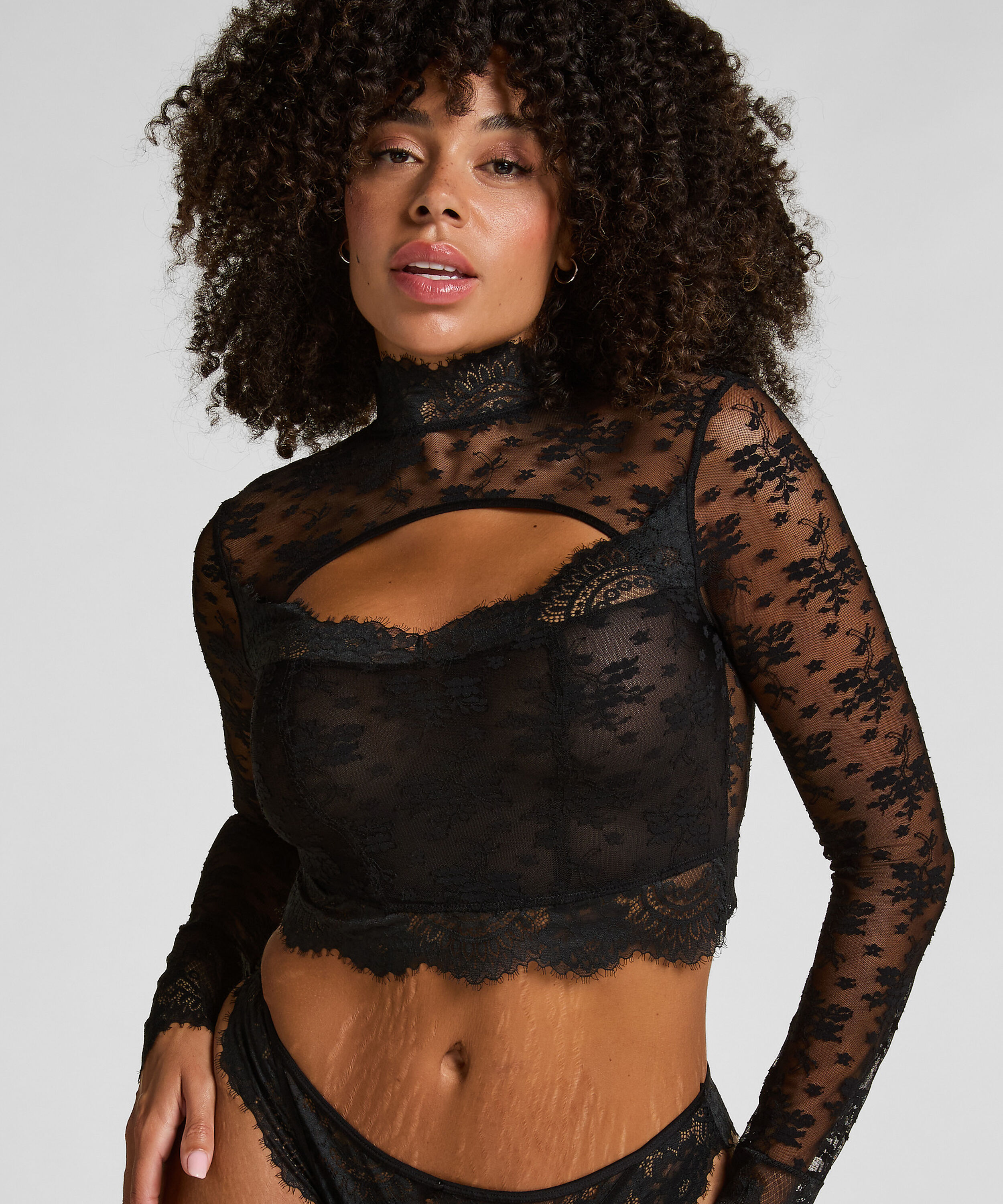 Lou  Bralette, Black