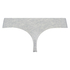 Invisible cotton thong, Grey