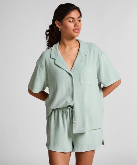 Towel Texture Short, Green