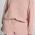 Top Sporty Fleece, Pink
