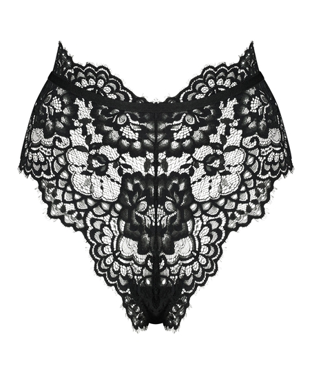 Marilyn high leg Brazilian, Black