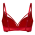 Whitney Padded Underwired Maximizer Bra, Red