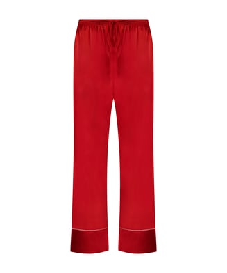 Satin Trousers, Red