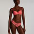 V-shape Mesh Brazilian, Pink
