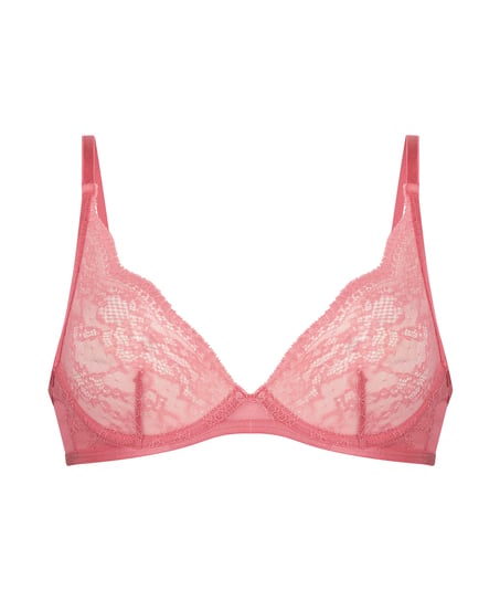 Isabelle Non-Padded Underwired Bra, Pink