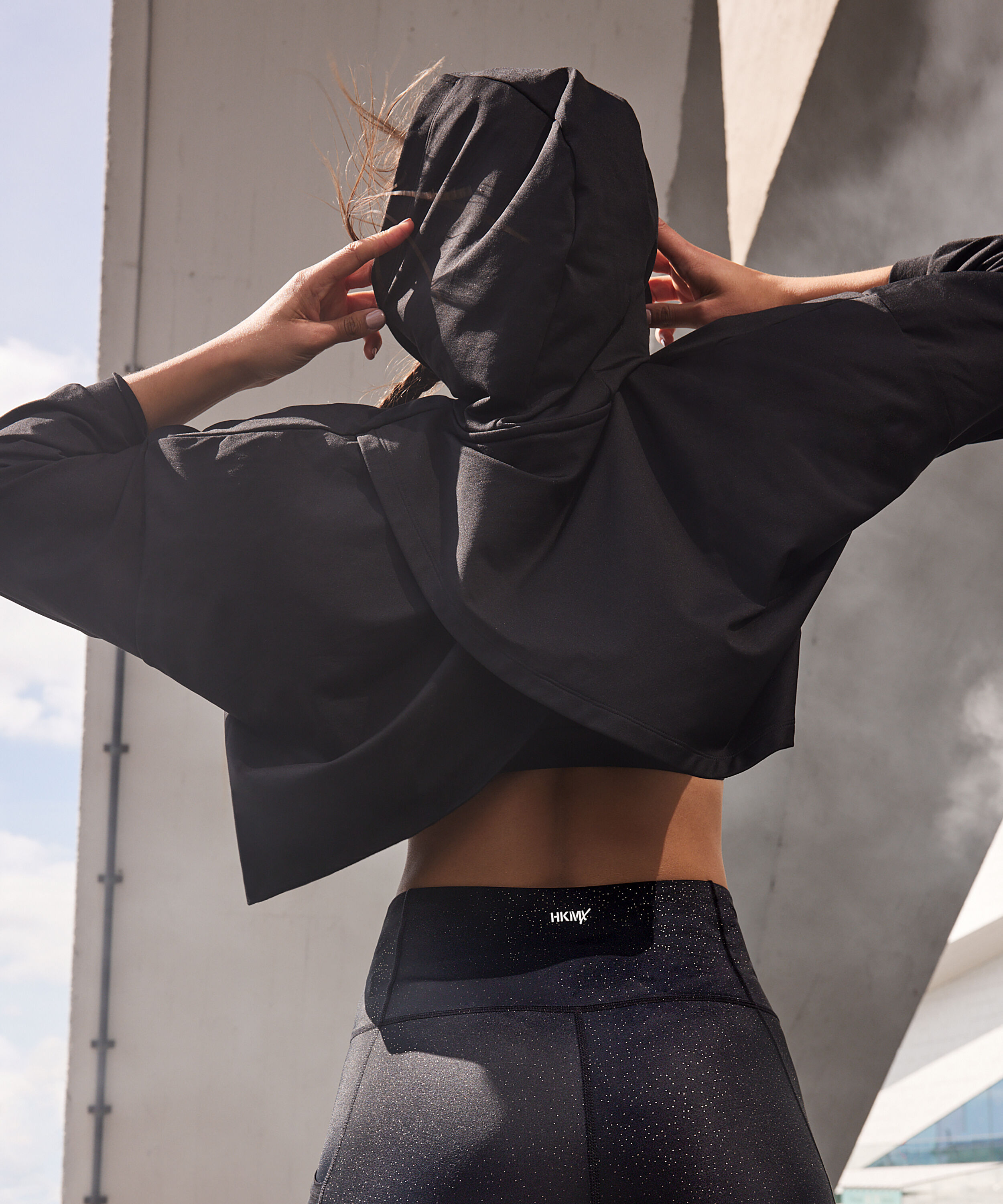 HKMX Hoodie Flow, Black