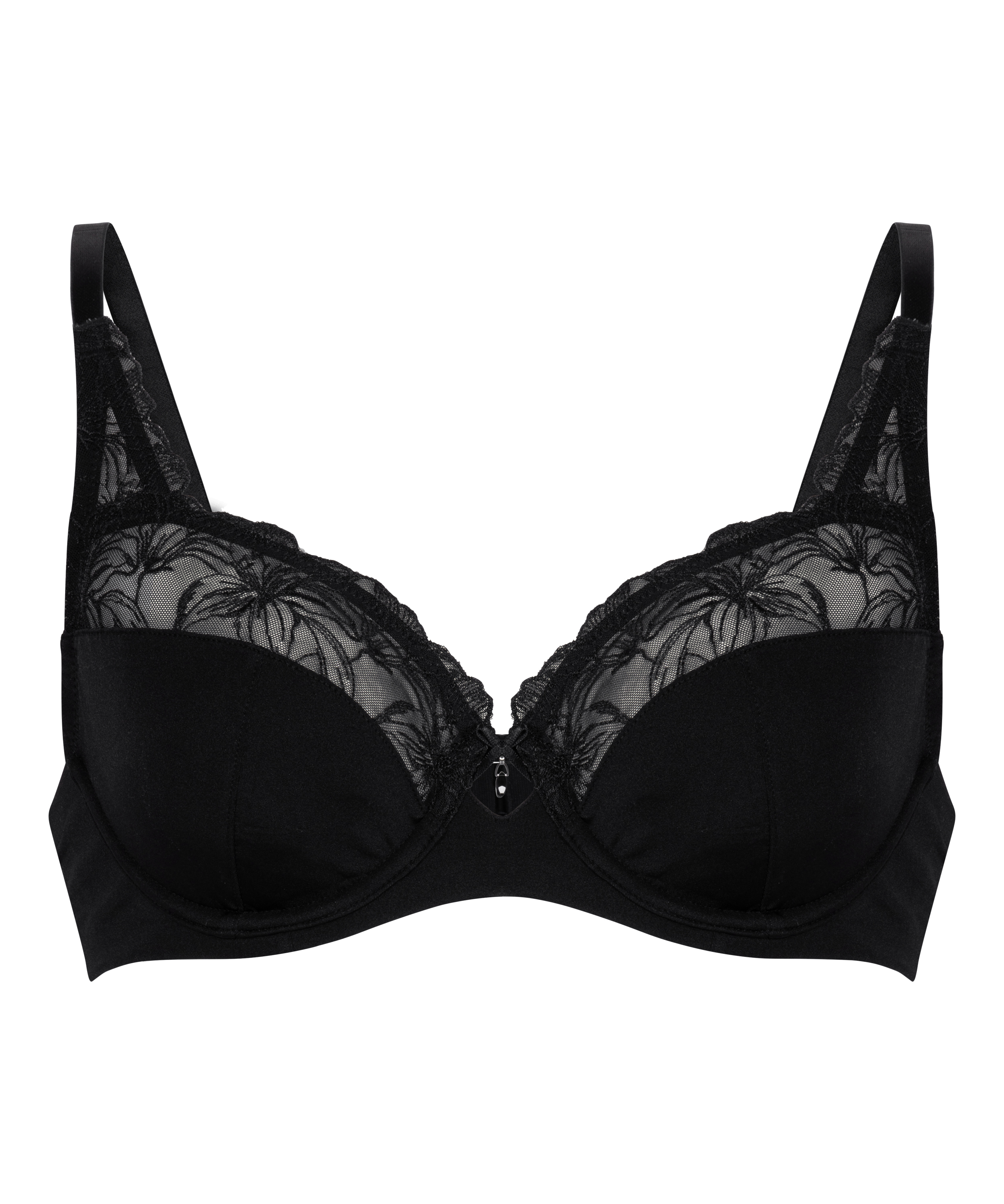 Lily Non-padded Underwired Bra, Black, main