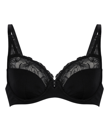 Lily Non-padded Underwired Bra, Black