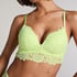 Shiloh Padded Non-wired Longline Bra, Green