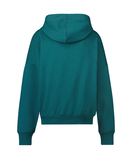 Longsleeved Hoodie, Blue