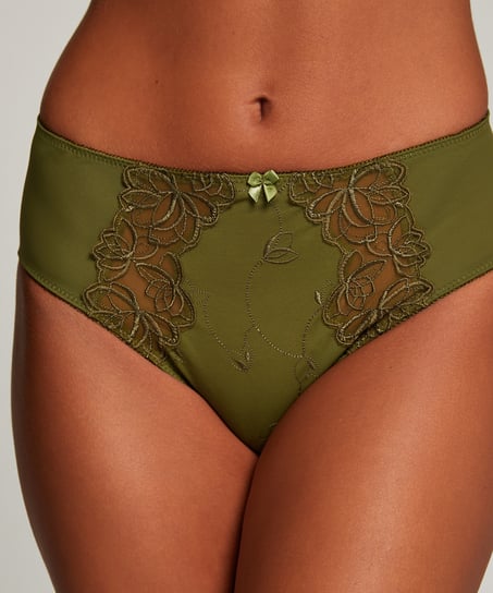 Diva High Knickers, Green