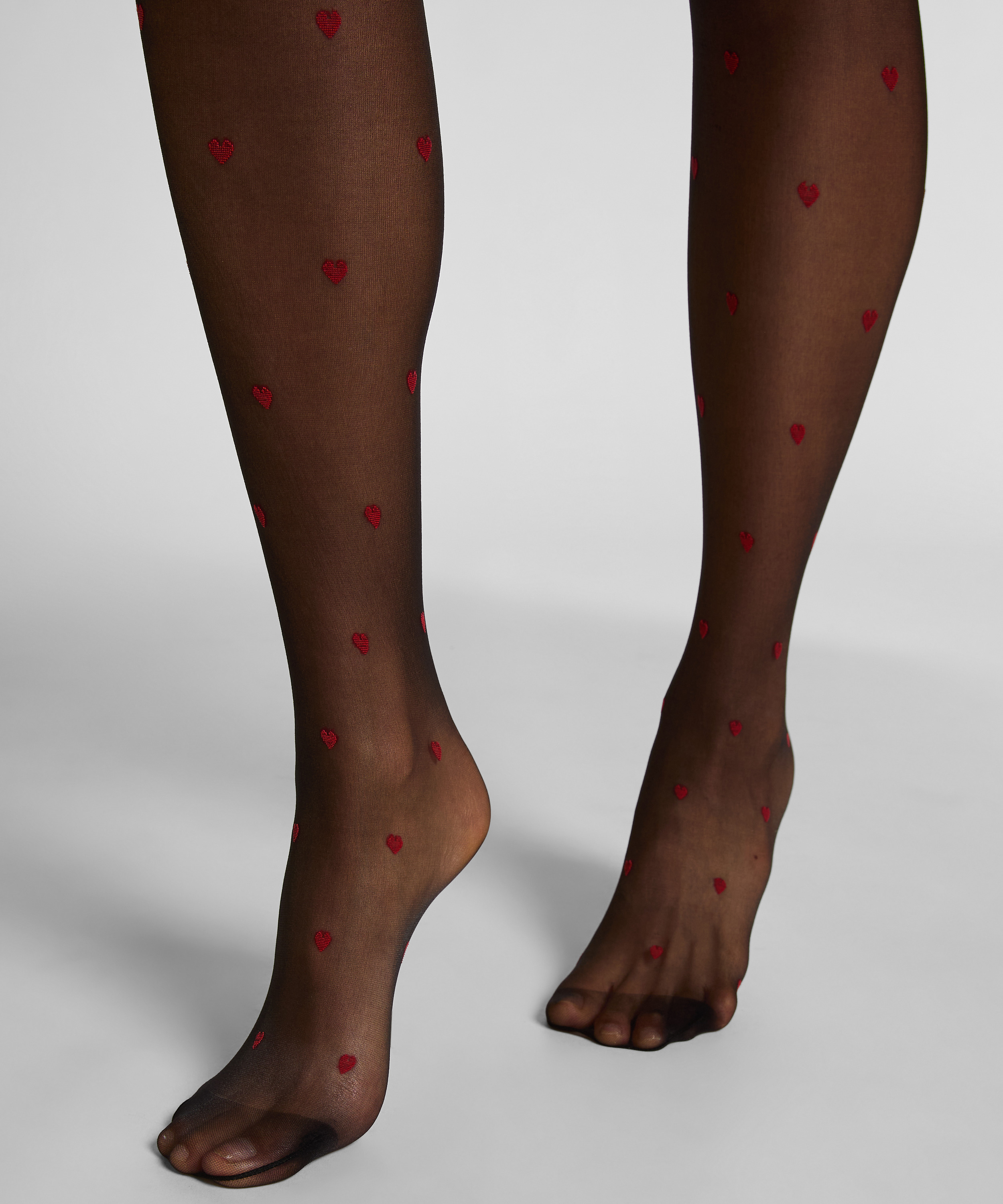 Tights 15 Denier print, Black, main