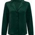 Velours Long-Sleeved Jacket, Green