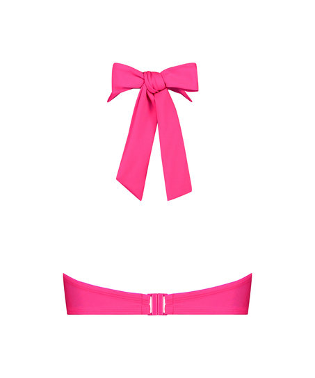 Naples Bikini Crop Top, Pink