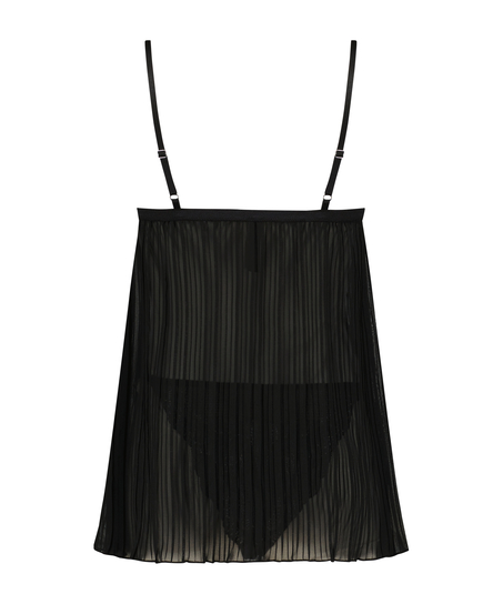 Donna Sparkle Babydoll, Black