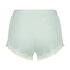 Ribbed lace Shorts, Green