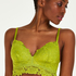 Shiloh Padded Non-wired Longline Bra, Green