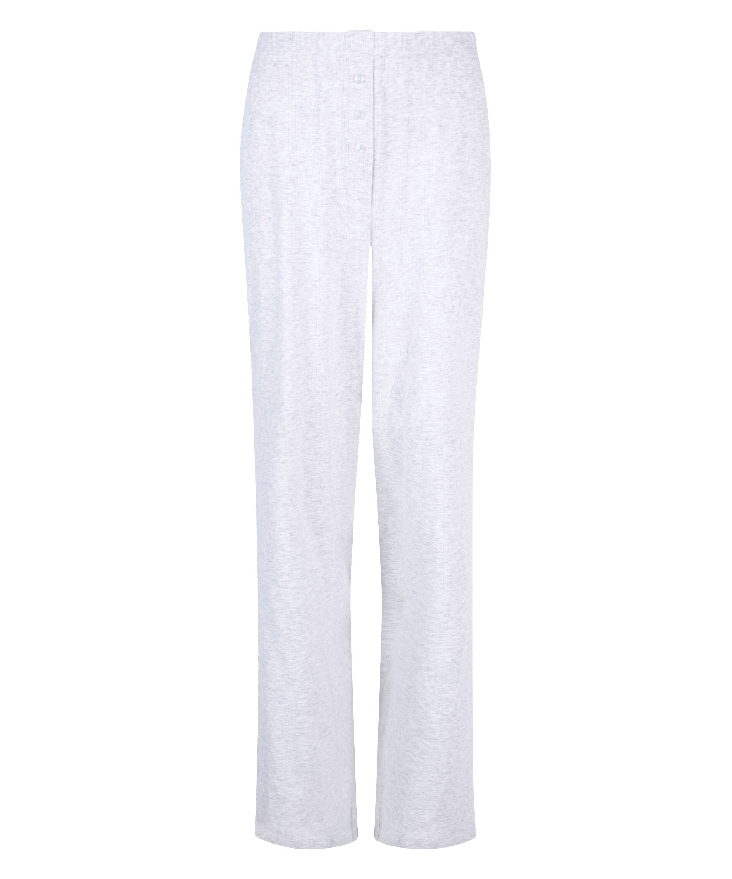Pointelle Pyjama Pants, Grey