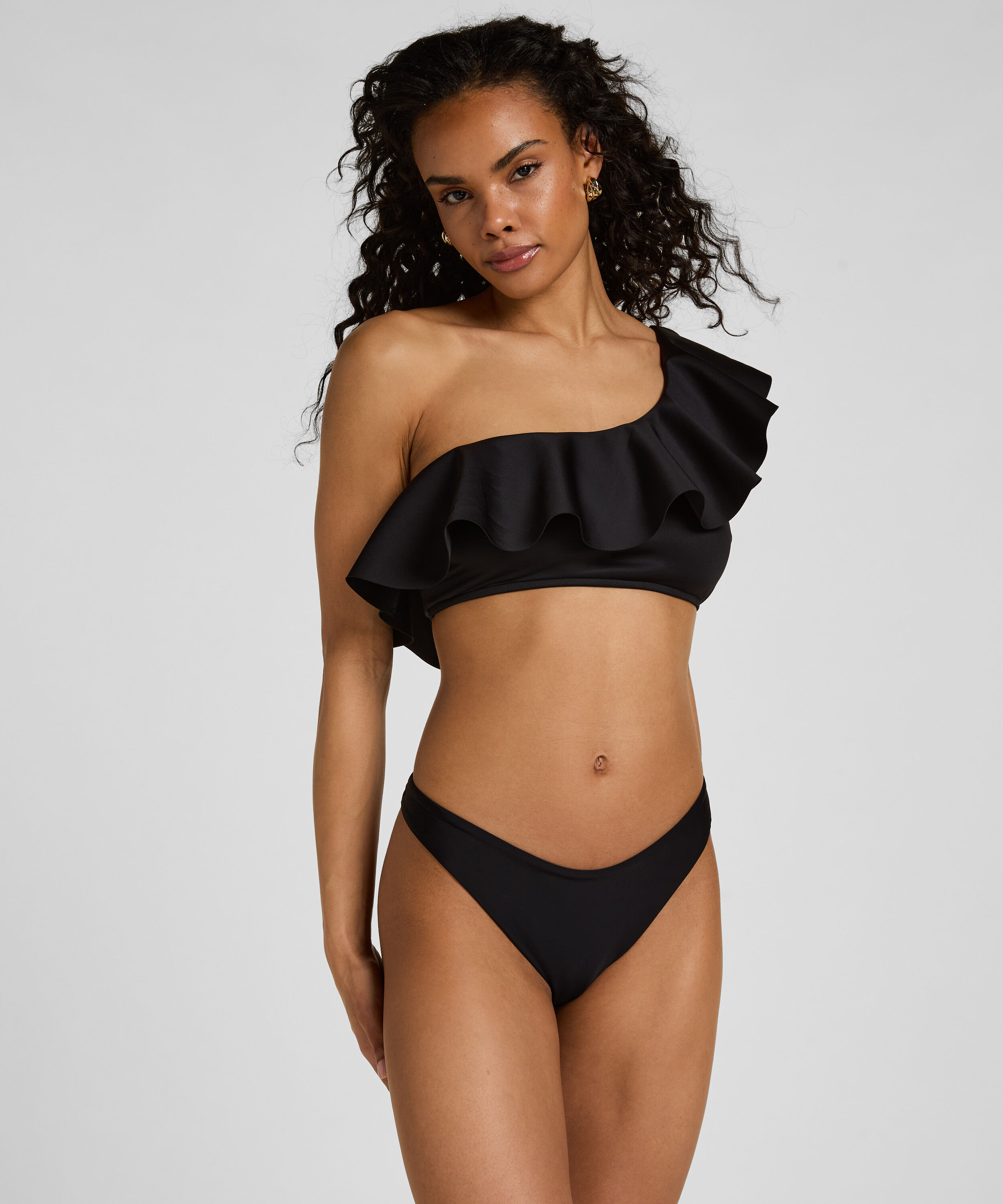 Highleg Bikini Bottom Luxe