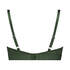 Cleo padded non-underwired bra, Green