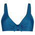 Unformed Clasp Bikini Top Sunset Dreams, Blue