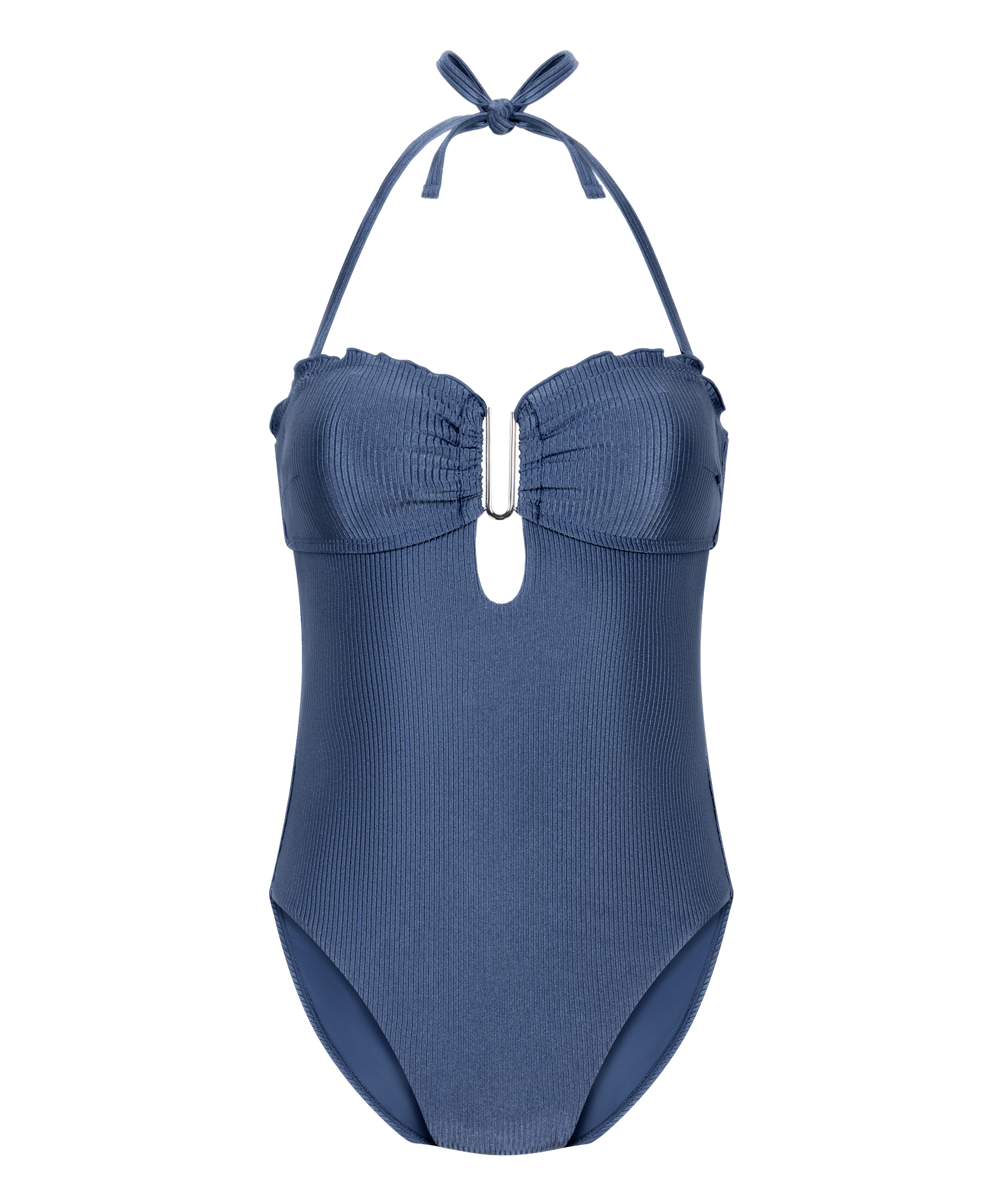 Sardinia Bandeau Bathinsuit, Blue, main