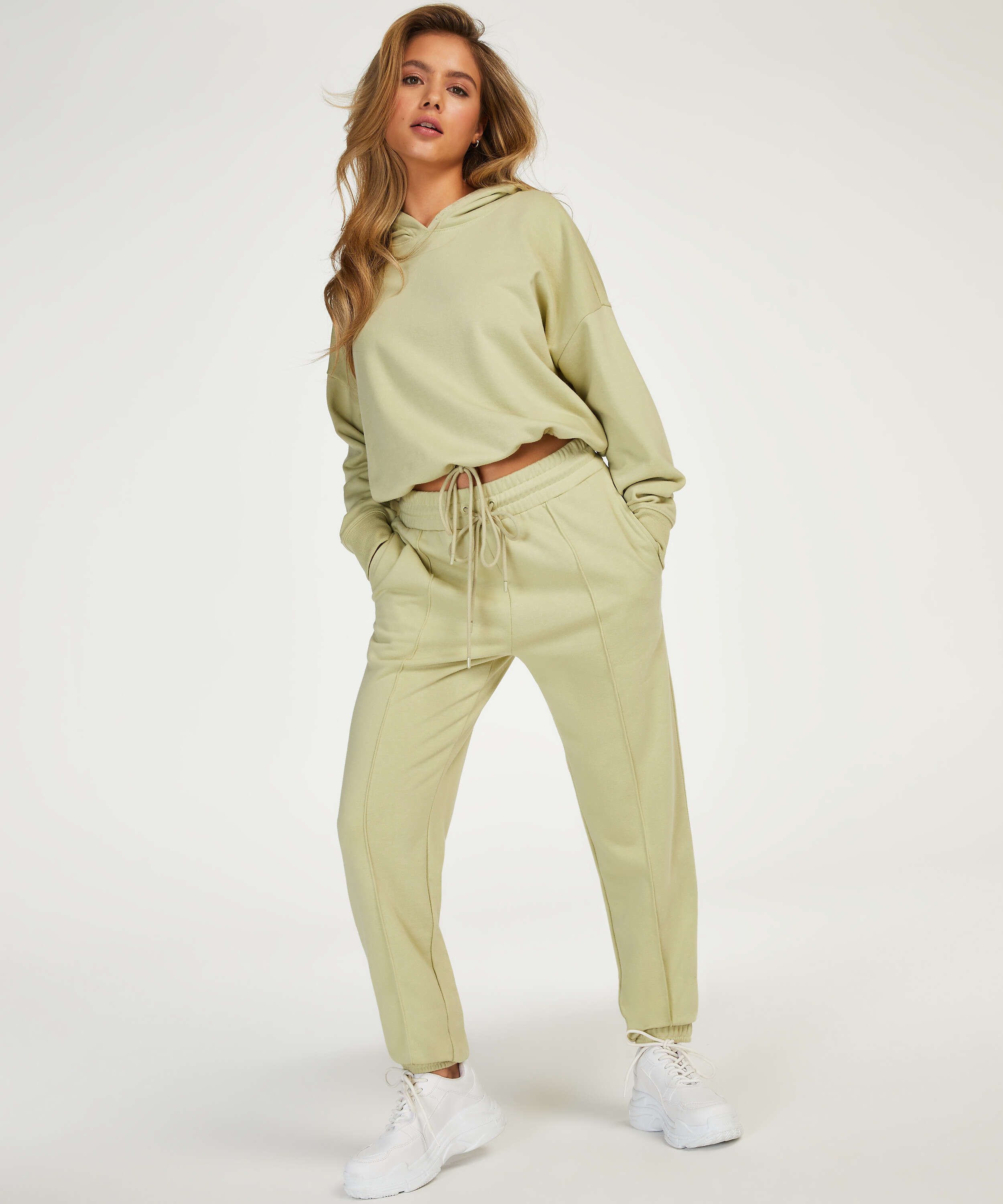 Snuggle Me Joggers, Green, main