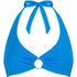Porto Halter Bikini Top, Blue