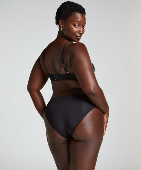 Angie Padded Underwired Strapless Bra, Black