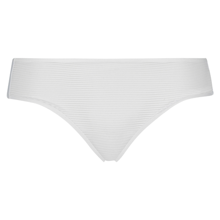 Invisible Brazilian Stripe mesh, White