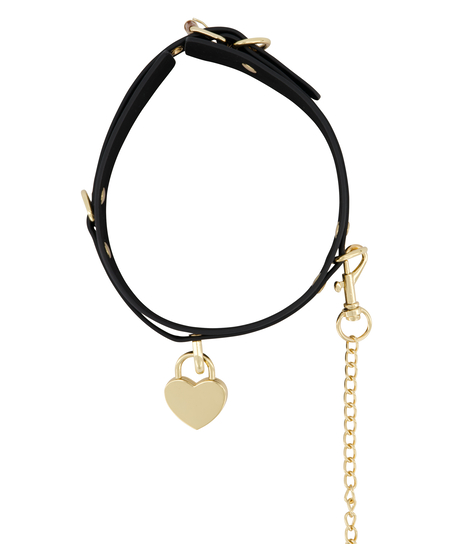 Private Choker Leash, Black