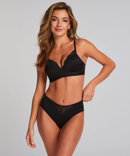 Sophie Padded Non-wired Bra, Black