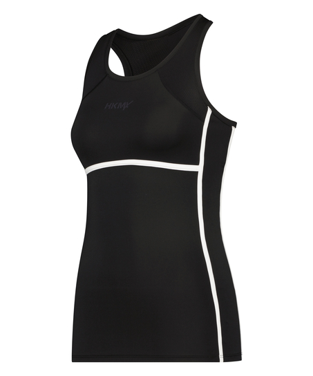 HKMX Ayla Slim Fit Top, Black