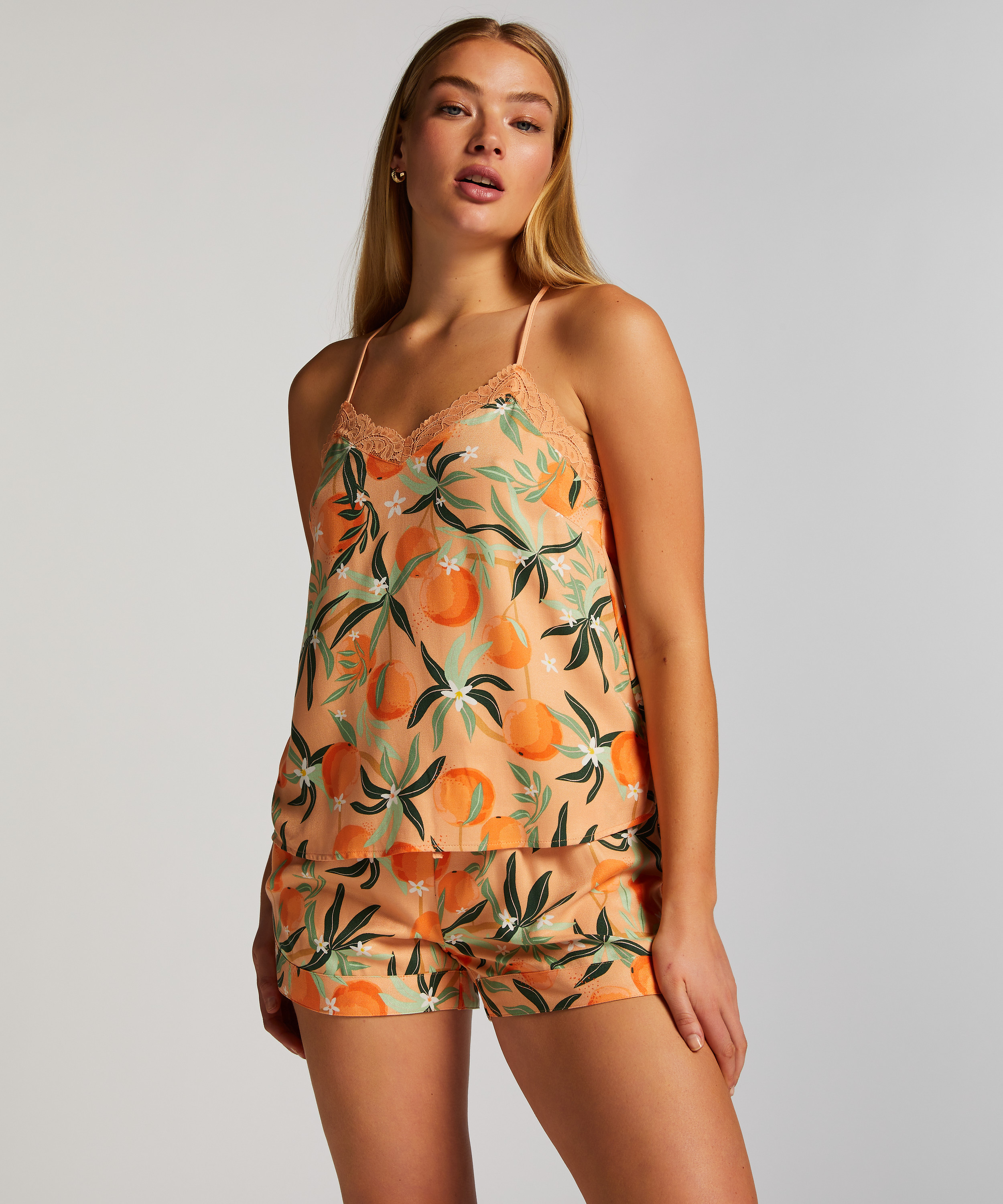 Pyjama Shorts, Pink, main