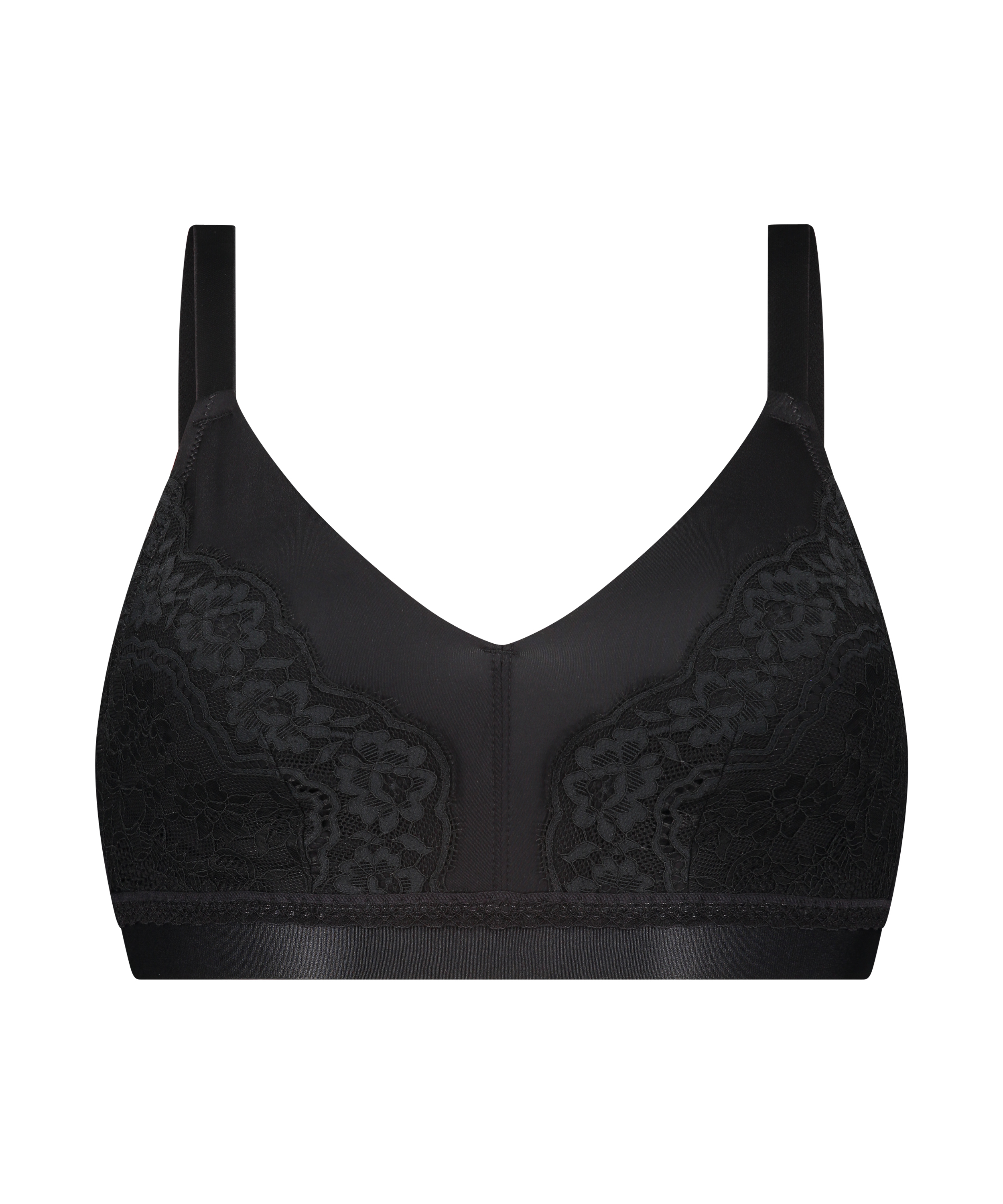 Erica prosthetic underwireless bra, Black, main