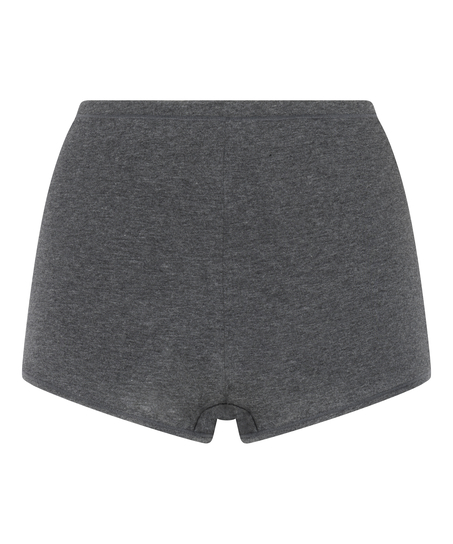 Boyshort Soft Cotton, Grey